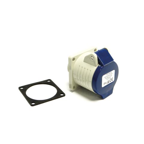 Elite 240 Volt 16 Amp IEC60309 Panel Socket 16APS240