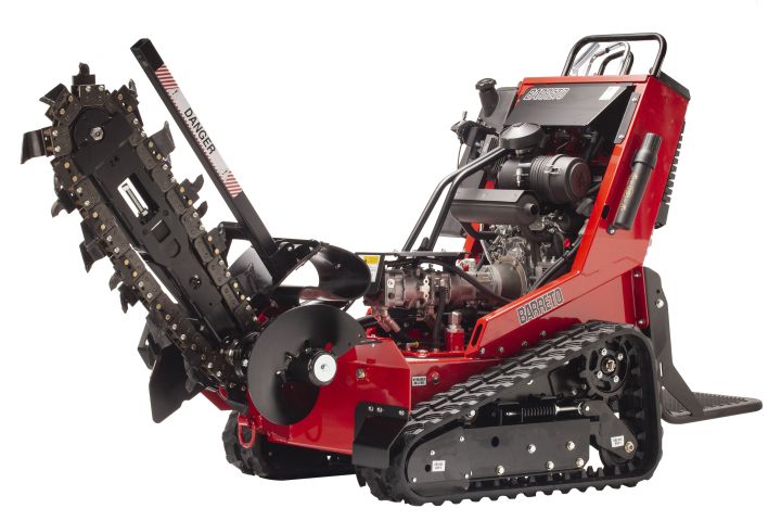Barreto 20hp Hydraulic Tracked Trencher BAR2036TKH-4MS