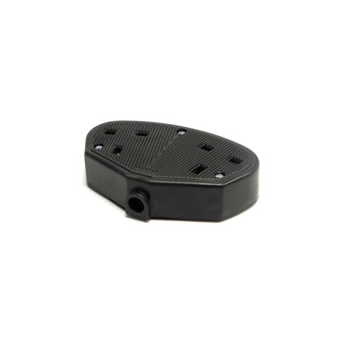 Elite 240 Volt Two Gang 13 Amp Black Rubber Adaptor 2GADP