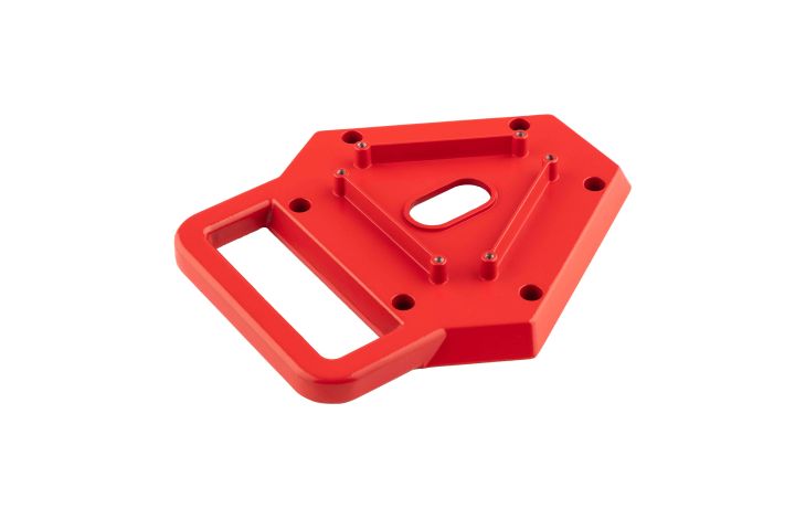 Elite Base Handle Plate Red Fits DL36R Delta Light DL36RBHPR