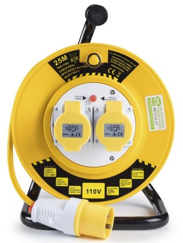 Elite 110 Volt 50 Metre 1.5mm Extension Reel EXR50M115