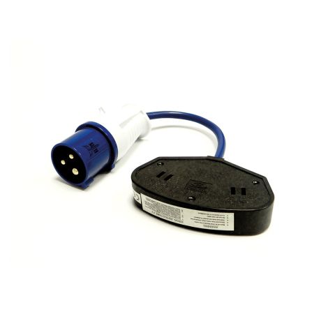 Elite 240 Volt Fly Lead 16 Amp Plug With 13 Amp Double Socket FL162G