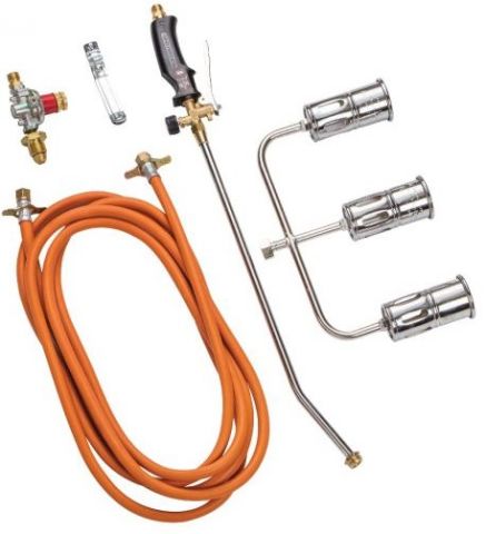 600mm Triple Head Gas Torch With Regulator GT6003