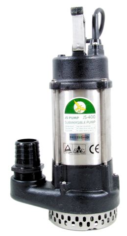 JS Pump 240 Volt 2 Inch (50mm) Submersible Drainage Pump Manual Float Switch JS400240M