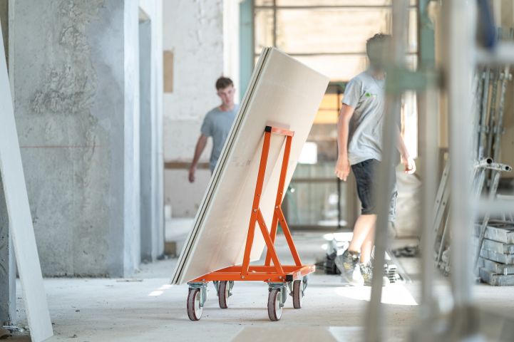 Levpano 900kg Capacity Wheeled Board Trolley LEVPT900