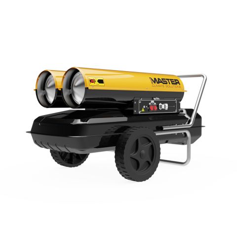 Master 240 Volt Twin Barrel Direct Diesel Oil Heater B300CED