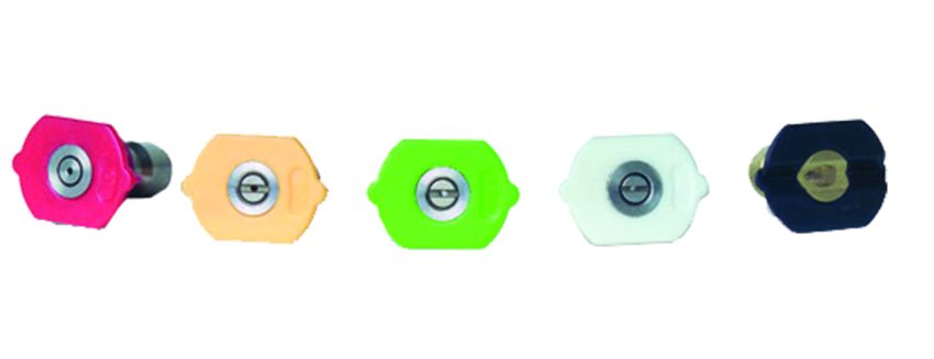 Universal Set Of 5 Nozzle Tips With 1/4 Inch Male Quick Release MPMD4721