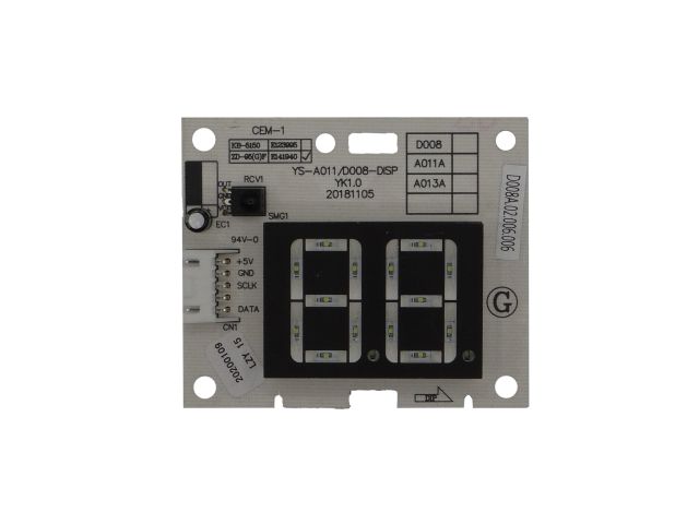 PAC3800S HIDDEN DISPLAY PC BOARD (002) PAC3800S002