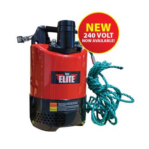 Elite 240 Volt 2 Inch (50mm) Dirty Water Submersible Pump SPK530M240
