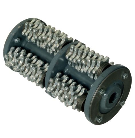 VonArx Drum Assembly 76 x Hexagonal 6 Point Tungsten Cutters Fits FR200 Series Scarifiers VA706563