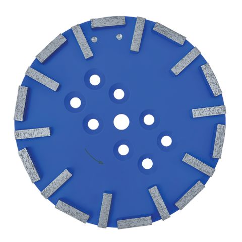 Vonarx 250mm Diamond Soft Concrete & Screed Grinding Disc Fits FG250S (Blue) VA900964
