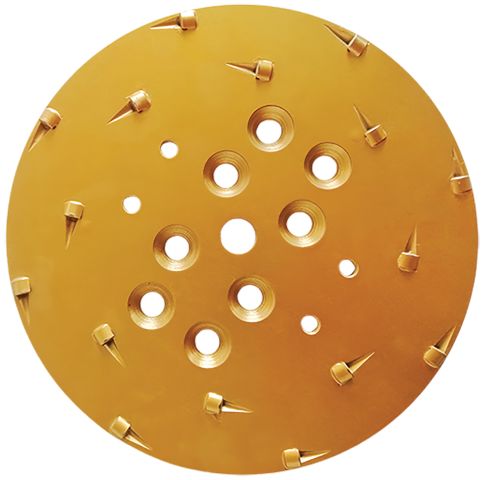 Vonarx 250mm Diamond PCD Grinding Disc Fits FG250S (Orange) VA900971