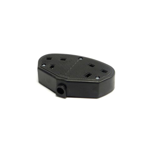 Elite 240 Volt Two Gang 13 Amp Black Rubber Adaptor 2GADP