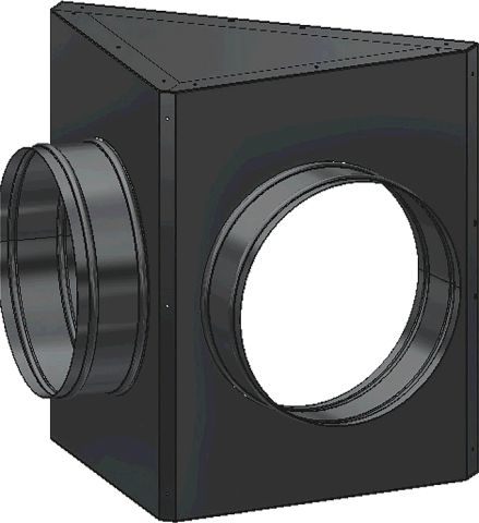 Master 2 x 400mm 2 Way Outlet Panel 4240.668