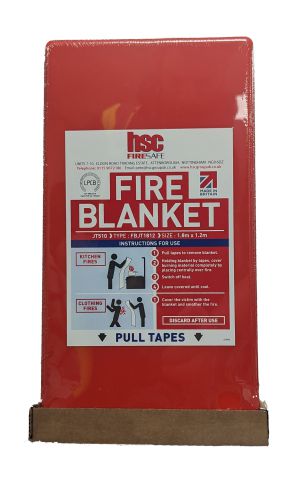 Fire Safety Wall Mounted Blanket 1.8 Metre 81/02344